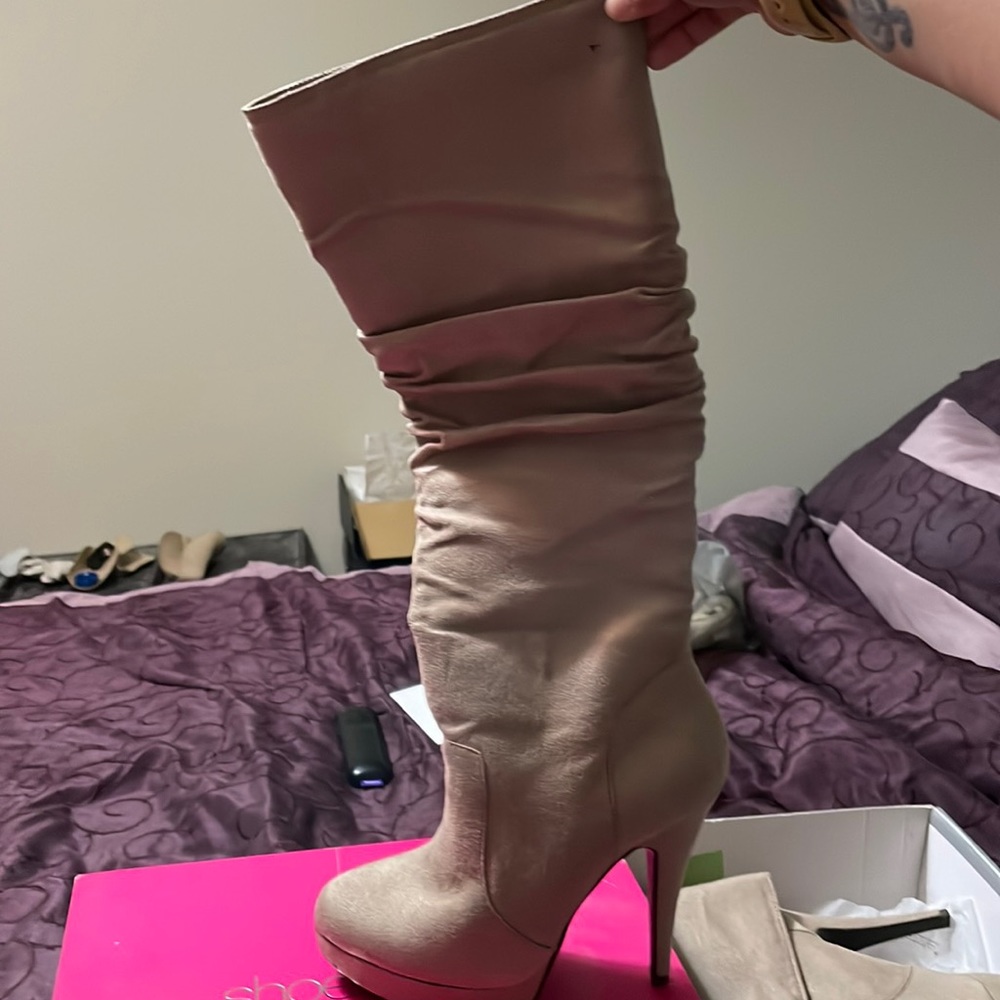 Knee high boots
